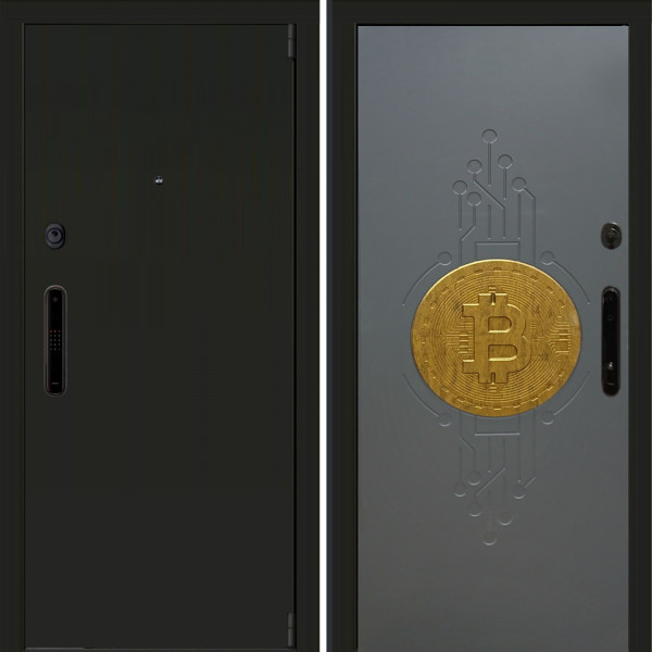 Электронная входная дверь Двекрон Стайл Bitcoin (Биткоин) Aqara D100 (Акара)